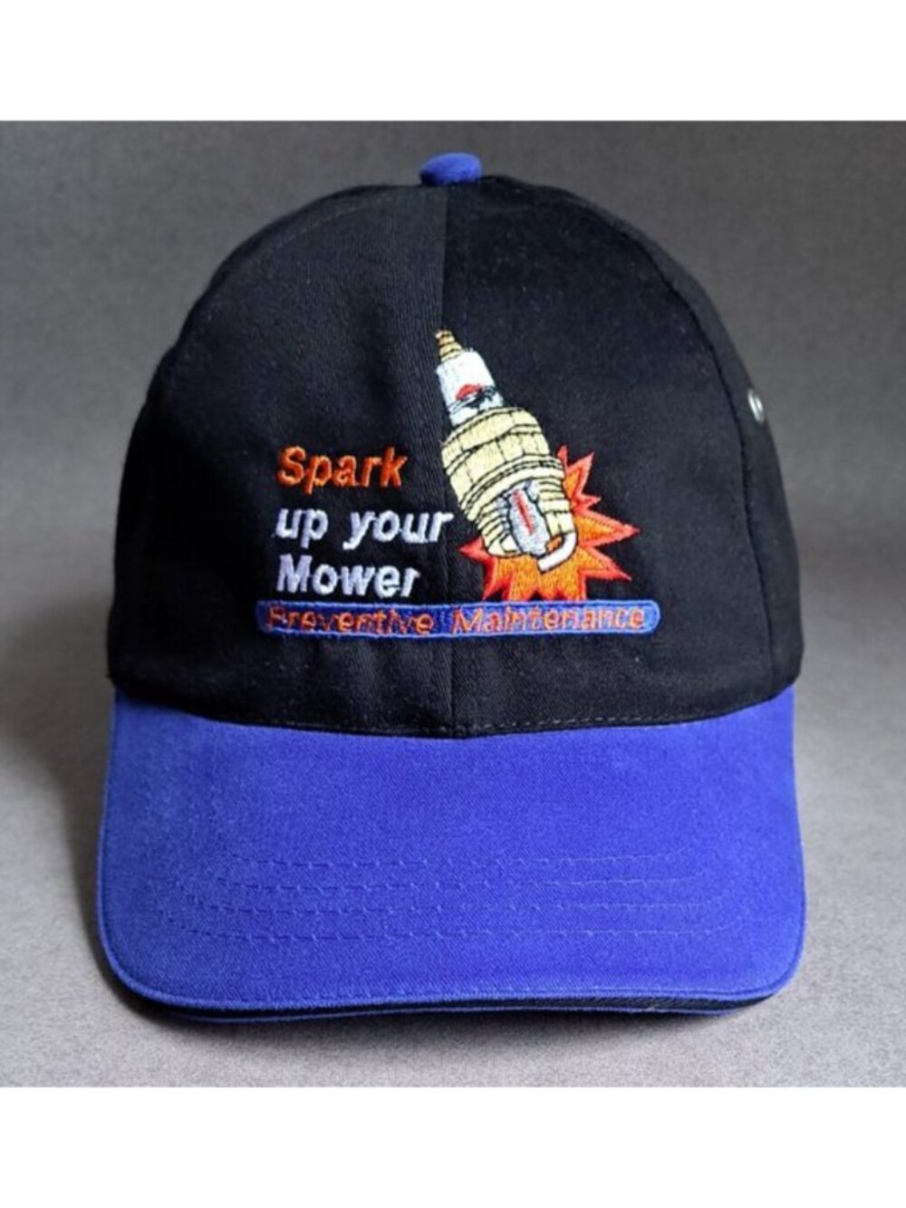 Briggs & Stratton: Spark Up Your Mower Preventive Maintenance USED Hat (Strap)